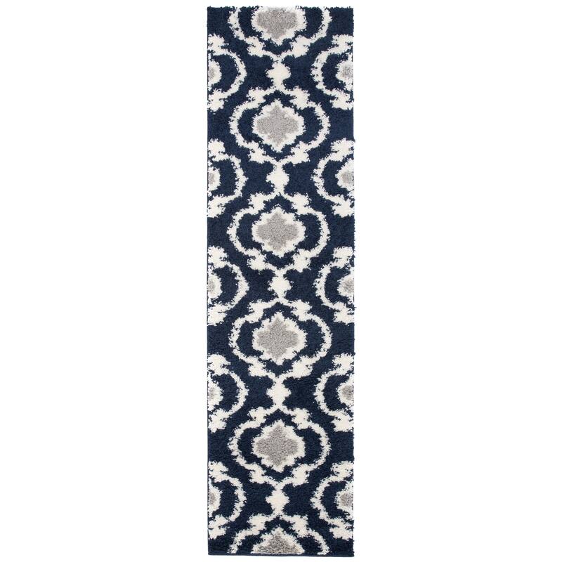 Porch & Den Touro Trellis Shag Area Rug