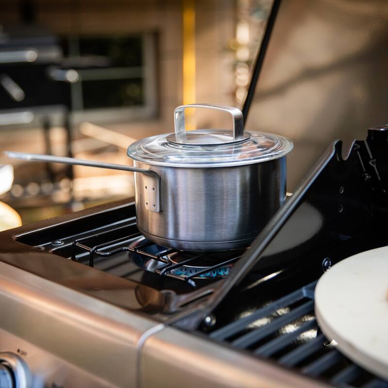 Royal Gourmet 6-Burner Gas Grill with Sear & Side Burner, coffee