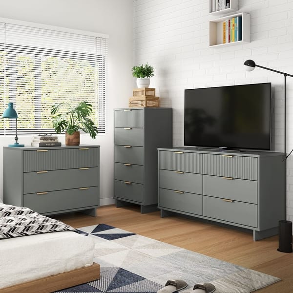 Manhattan Comfort Granville 3-Piece Dresser Set - Bed Bath & Beyond -  40290167
