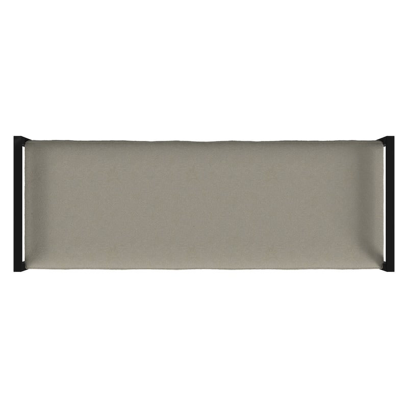 HomePop Modern Metal Bench