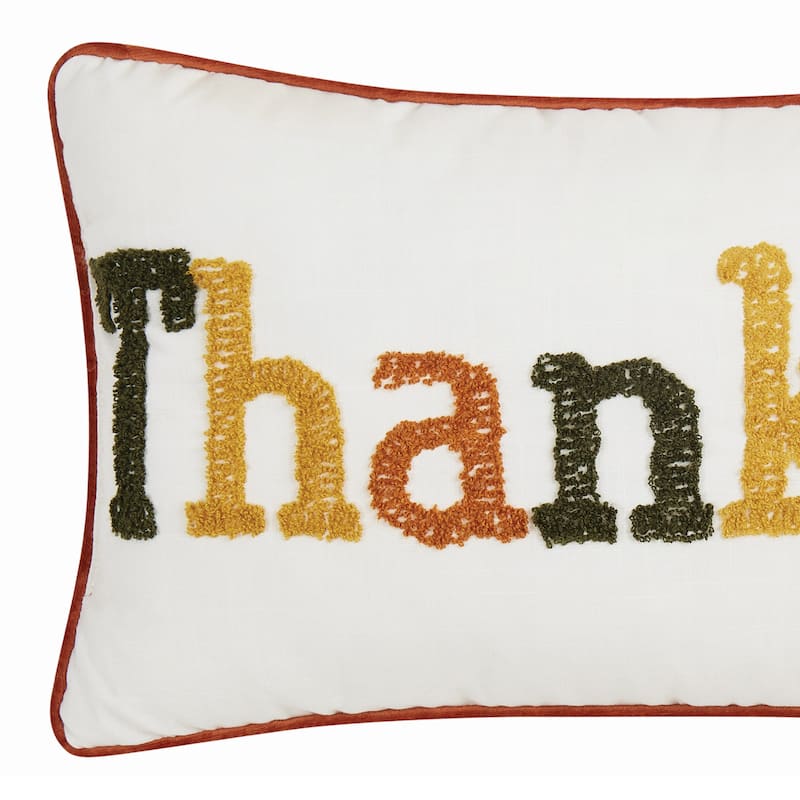 Truly Soft Thankful 12x20 Decorative Pillow