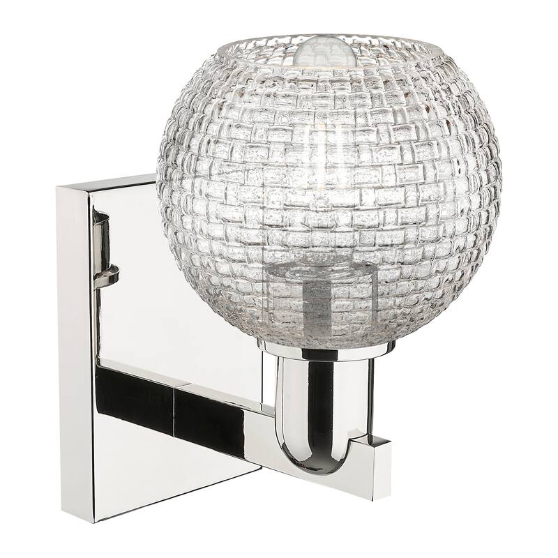 Innovations Lighting Endless Possibilities Arcadia - Athens - 1 Light 6" Basketweave Sconce