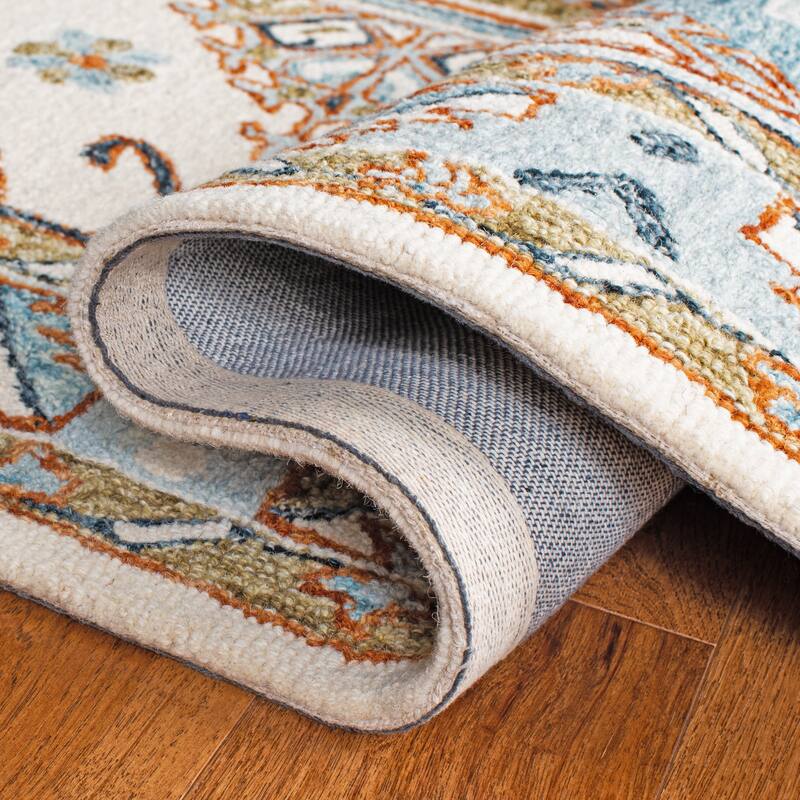 SAFAVIEH Handmade Capri Estebana Contemporary Wool Rug