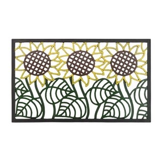Abbott Sunflower Hello Doormat