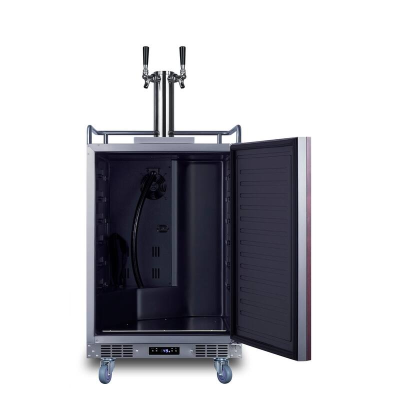Summit SBC682WKDTWIN 24" Wide 5.6 Cu. Ft. Built-In / Free Standing