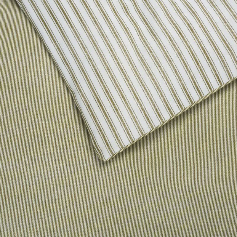 SAFAVIEH HOME 100% Cotton Stripe Reversible 3-piece Comforter Set