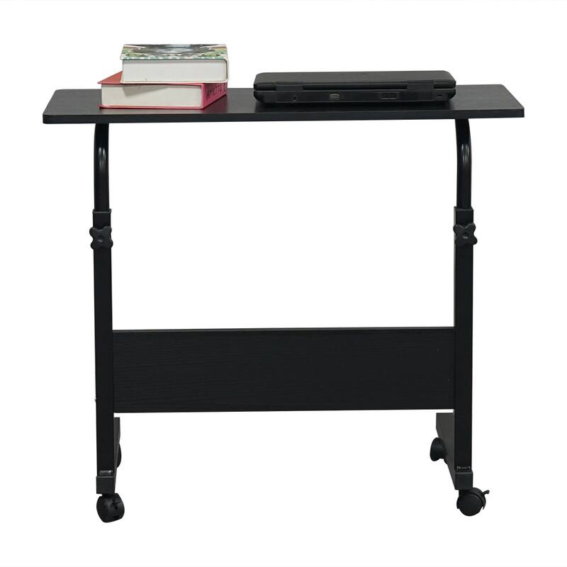 38.5" Removable Chipboard & Steel Computer Desk Side Table