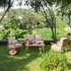 preview thumbnail 1 of 18, Cambridge Casual Caterina 4-piece Teak Patio Conversation Set Natural Teak/Beige Cushion