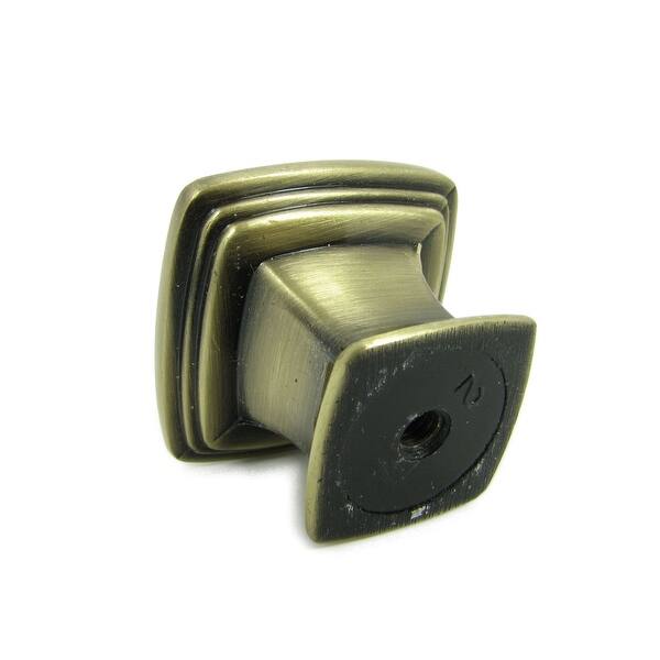 Stone Mill Hardware Antique Brass Edinborough Knobs (Pack of
