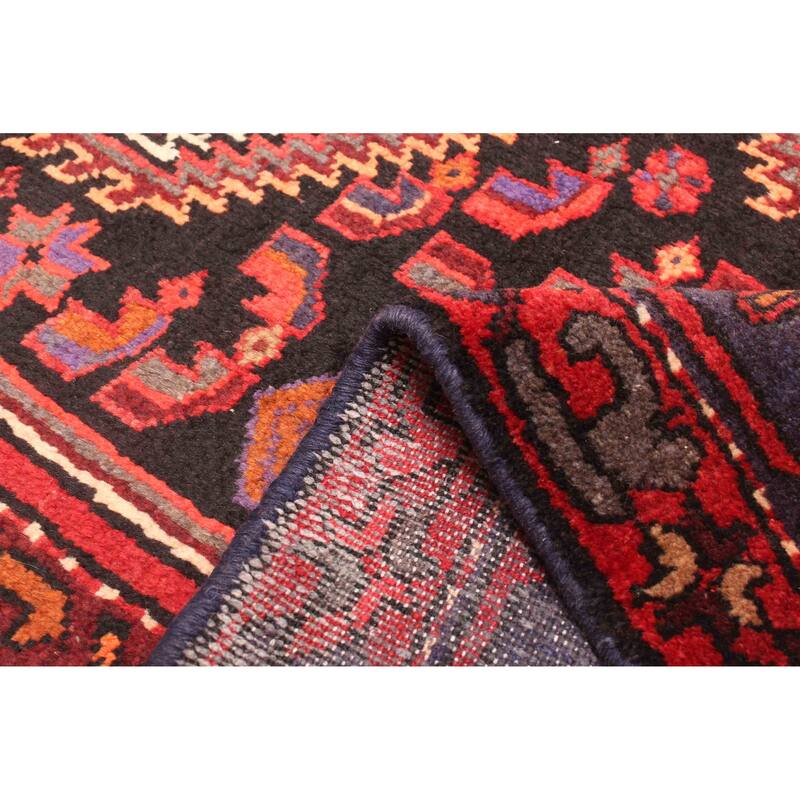 ECARPETGALLERY Hand-knotted Anadol Black Wool Rug - 4'7 x 7'9