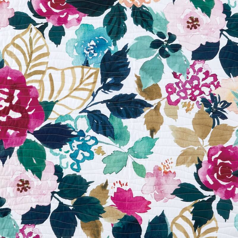 BARBARIAN by Barbra Ignatiev Fashion Floral Quilt Set