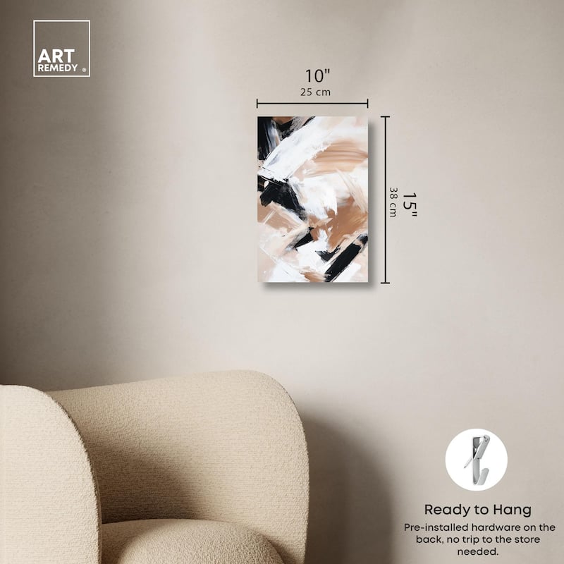 Sable and Sand I Canvas by Art Remedy, Gallery Wrapped
