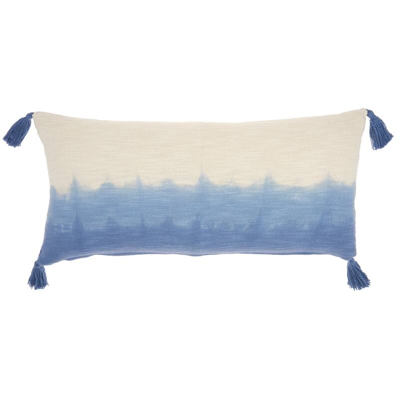 Mina Victory Life Styles Ombre Throw Pillow, (14" x 30")