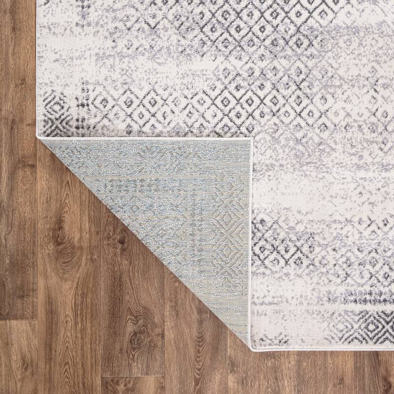 World Rug Gallery Bohemian Geometric Area Rug