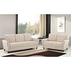 preview thumbnail 7 of 10, Corel Velvet Living Room Set- Sofa and Loveseat Ivory
