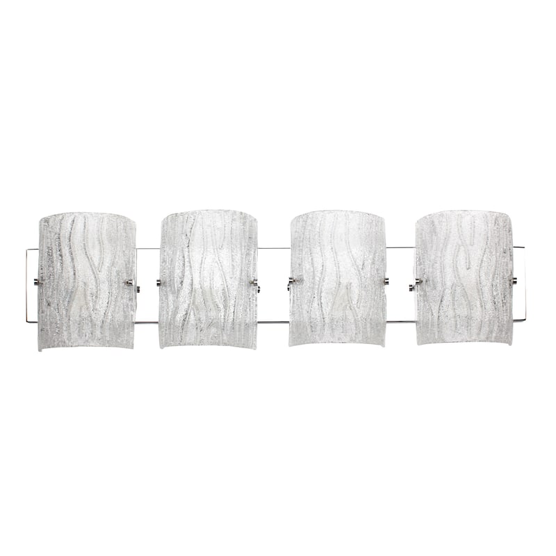 Varaluz Brilliance Bathroom Vanity Light - Chrome - 4-Light