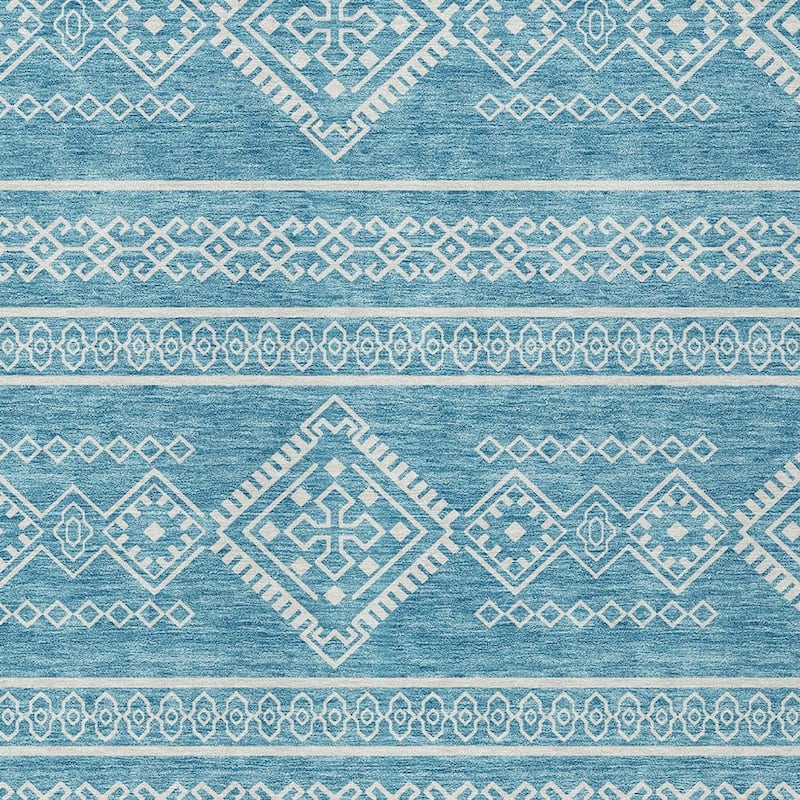 HomeRoots Southwestern Transitional Rectangle Outdoor Rug