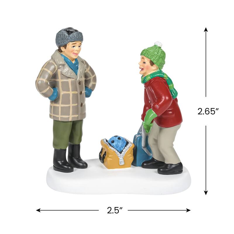 Department 56 Bowling Ball Humor Christmas Figurine