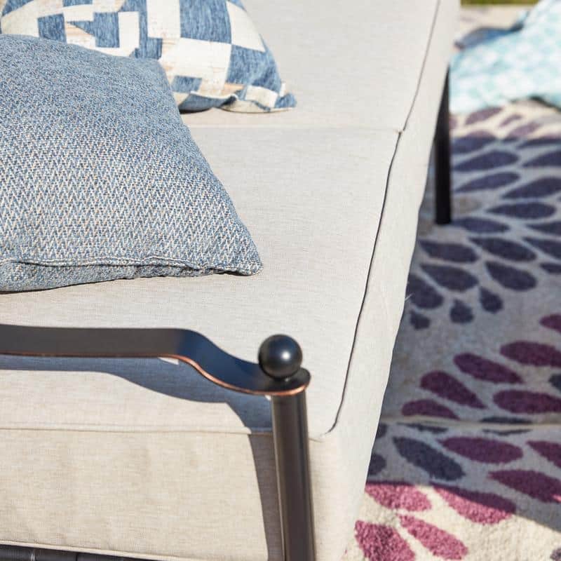 PATIO FESTIVAL 2-pc. Outdoor Cushioned Loveseat and Coffee Table Set