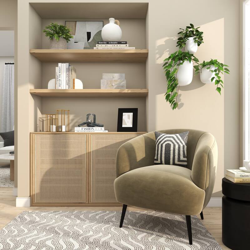 Gold, Black, Silver or White Metal Indoor Outdoor Floating Wall Planter (Set of 3) - S/3 9", 7", 6"H