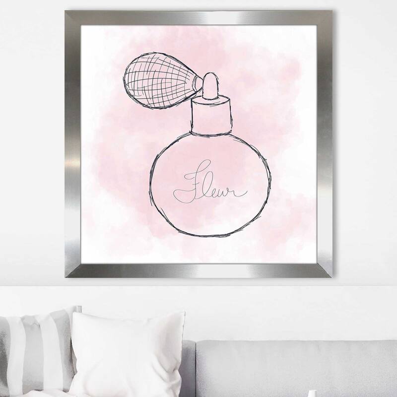 "French Perfume I (Square)" Print on Acrylic