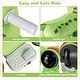 preview thumbnail 7 of 8, Costway 6V Kids Ride on Dinosaur with Padded Sea Foot Pedal Music - See Details