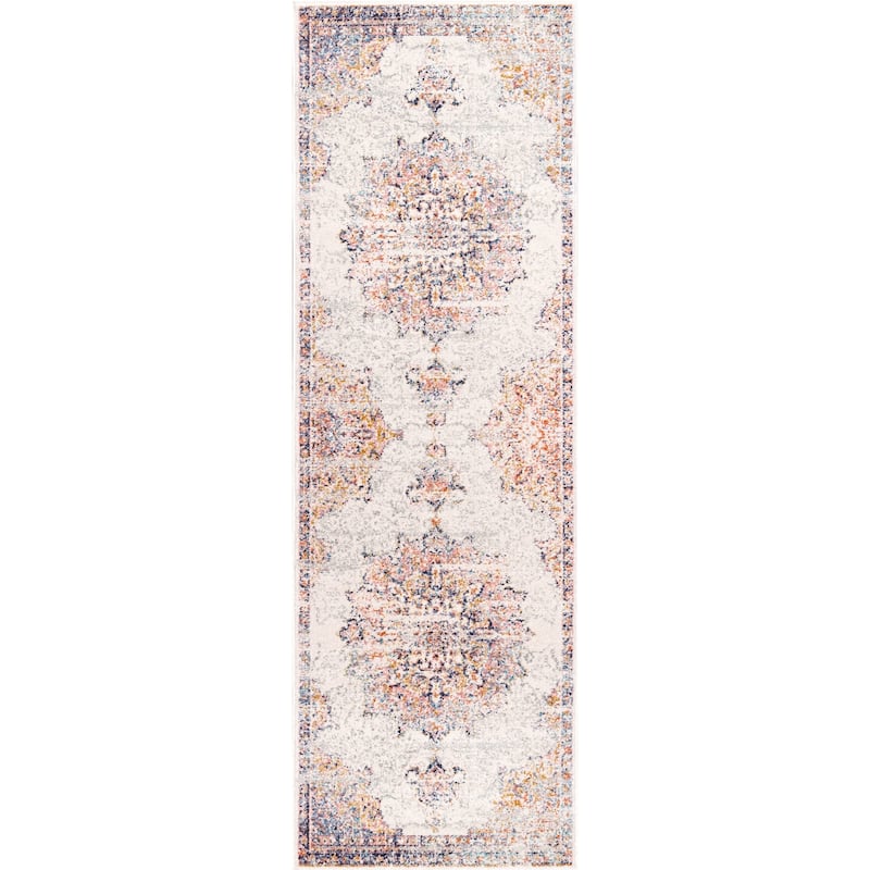 Nuloom Vintage Persian Medallion Faded Area Rug