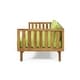 preview thumbnail 5 of 29, Claremont Outdoor 3-seat Acacia Wood Daybed by Christopher Knight Home