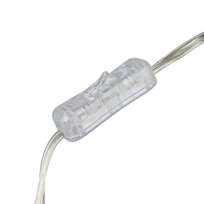 Blown Glass Table Lamp - 8.3"L x 8.3"W x 9.3"H