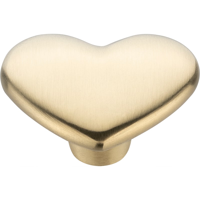 Staub Heart Knob - Light Gold - 1 unit - Gold - 1 unit
