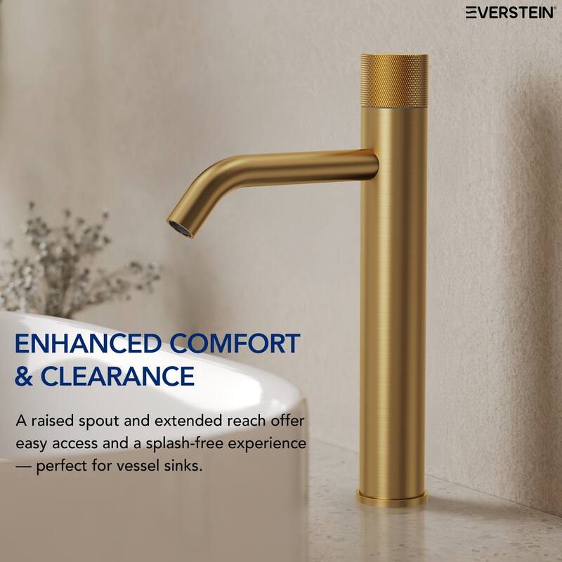 Modern Single Hole Bathroom Faucet,Deck Mount Sink Faucet