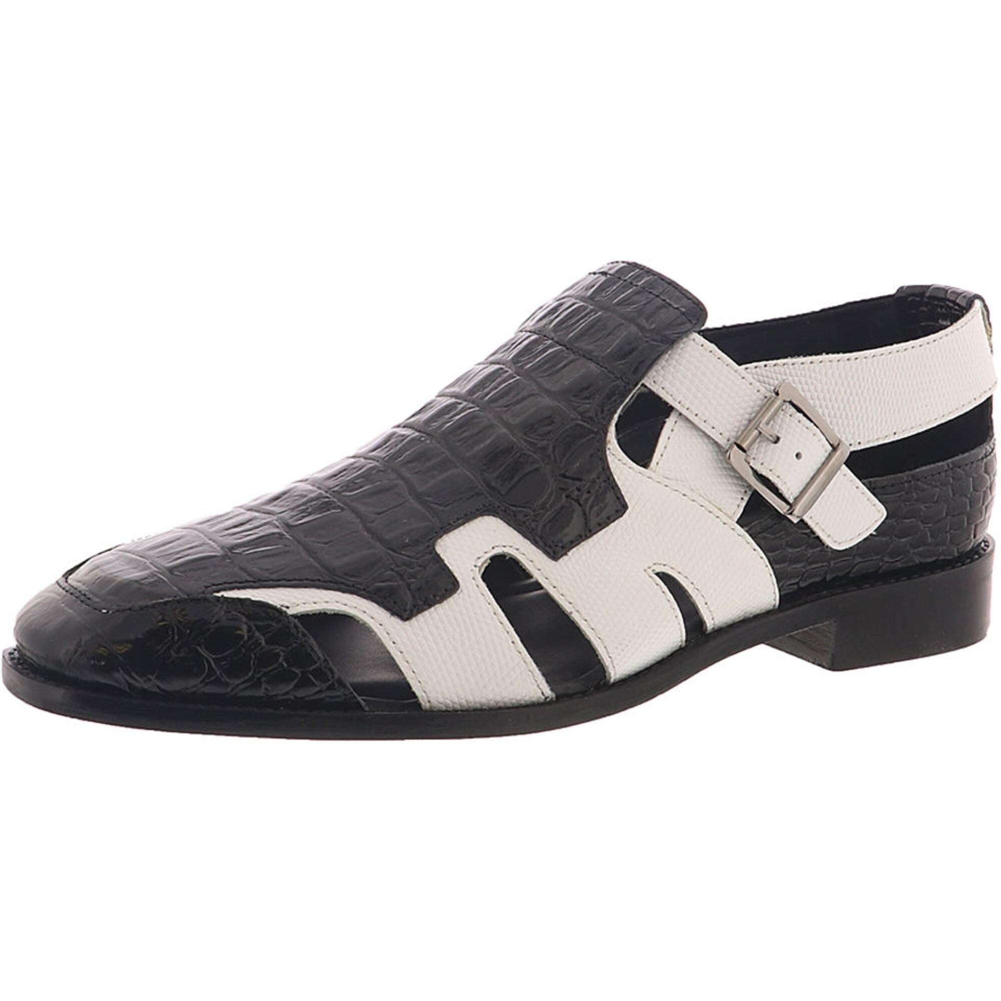 stacy adams white loafers