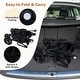 preview thumbnail 10 of 18, Costway Foldable Wagon Stroller for 2 Kids, Double Seater Toddler - See Details