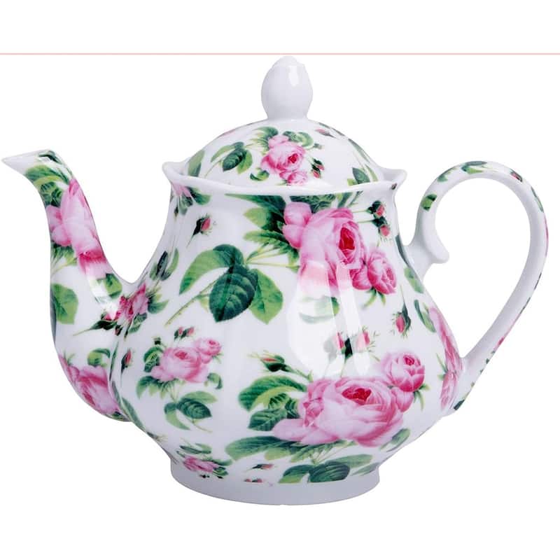European Style Ceramic Teapot Coffee Pot Water Pot Porcelain Vintage Gift Tea Pot