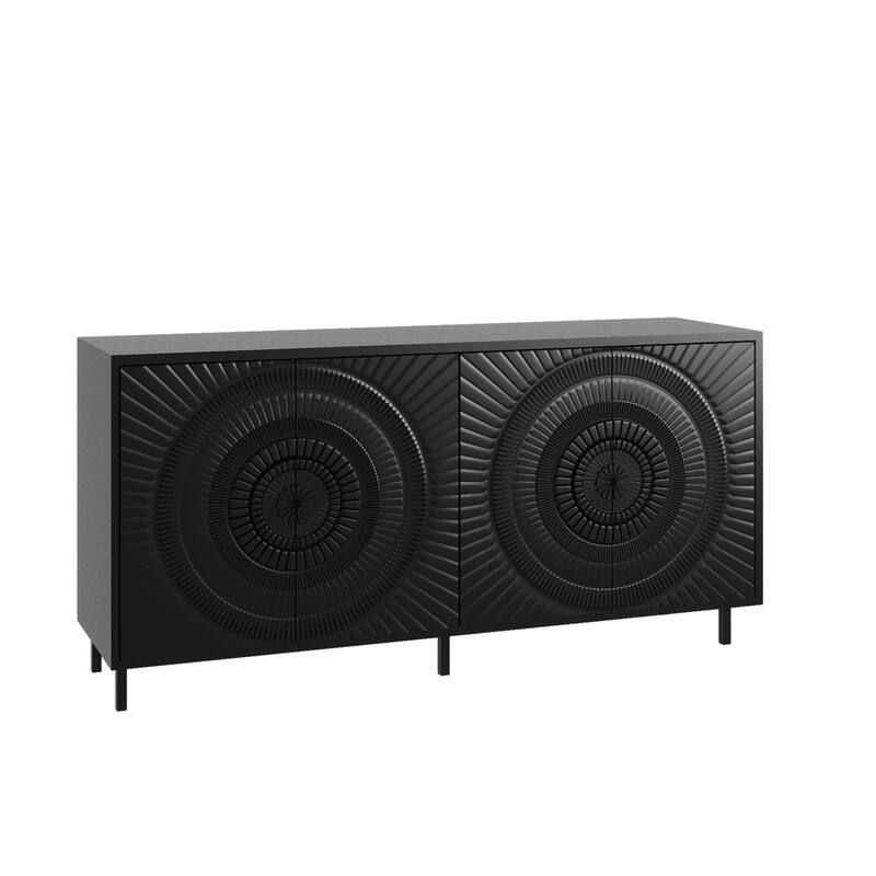 Modern Sideboard Buffet Accent Storage Cabinet