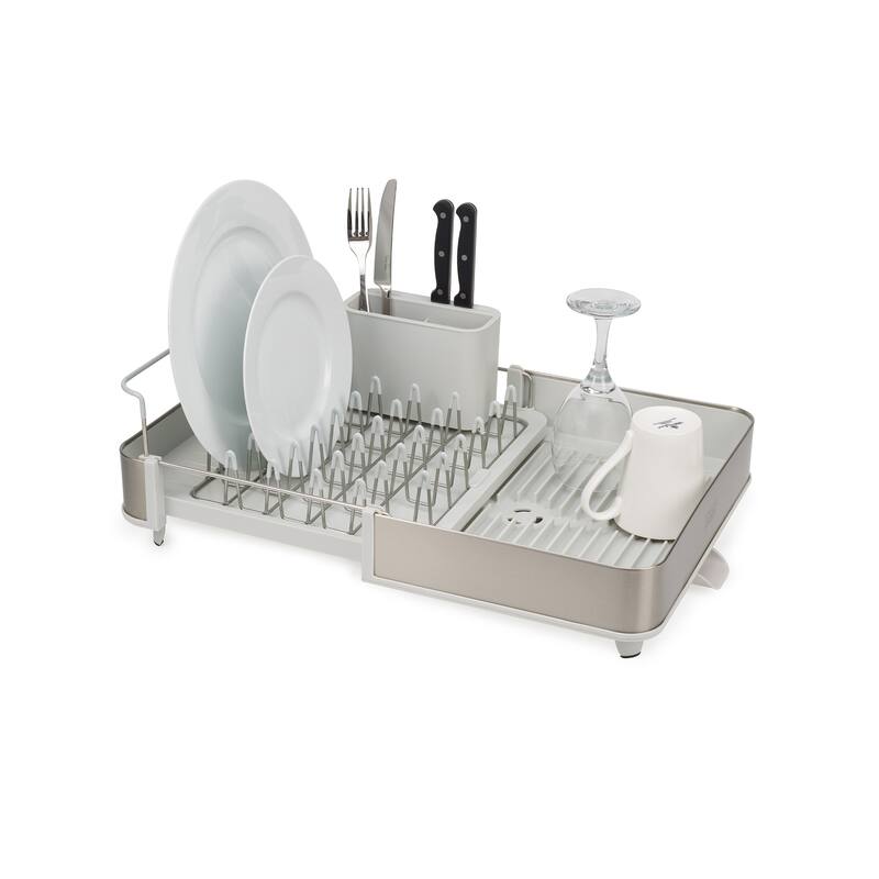 Joseph Joseph Extend Steel Dish Rack - Stone