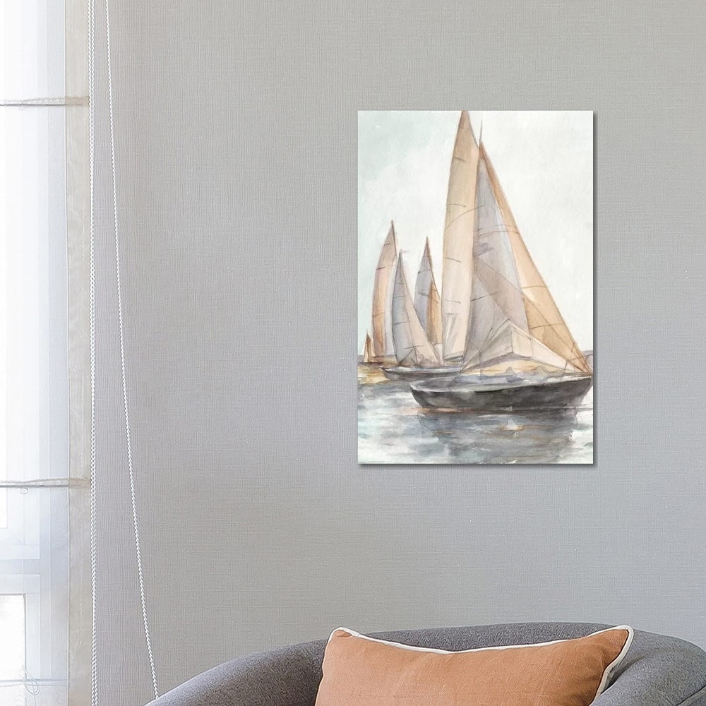 iCanvas "Plein Air Sailboats II" by Ethan Harper Canvas Print