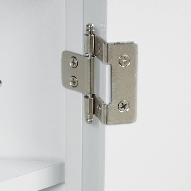 Triangle Bathroom Storage Cabinet with Adjustable Shelves