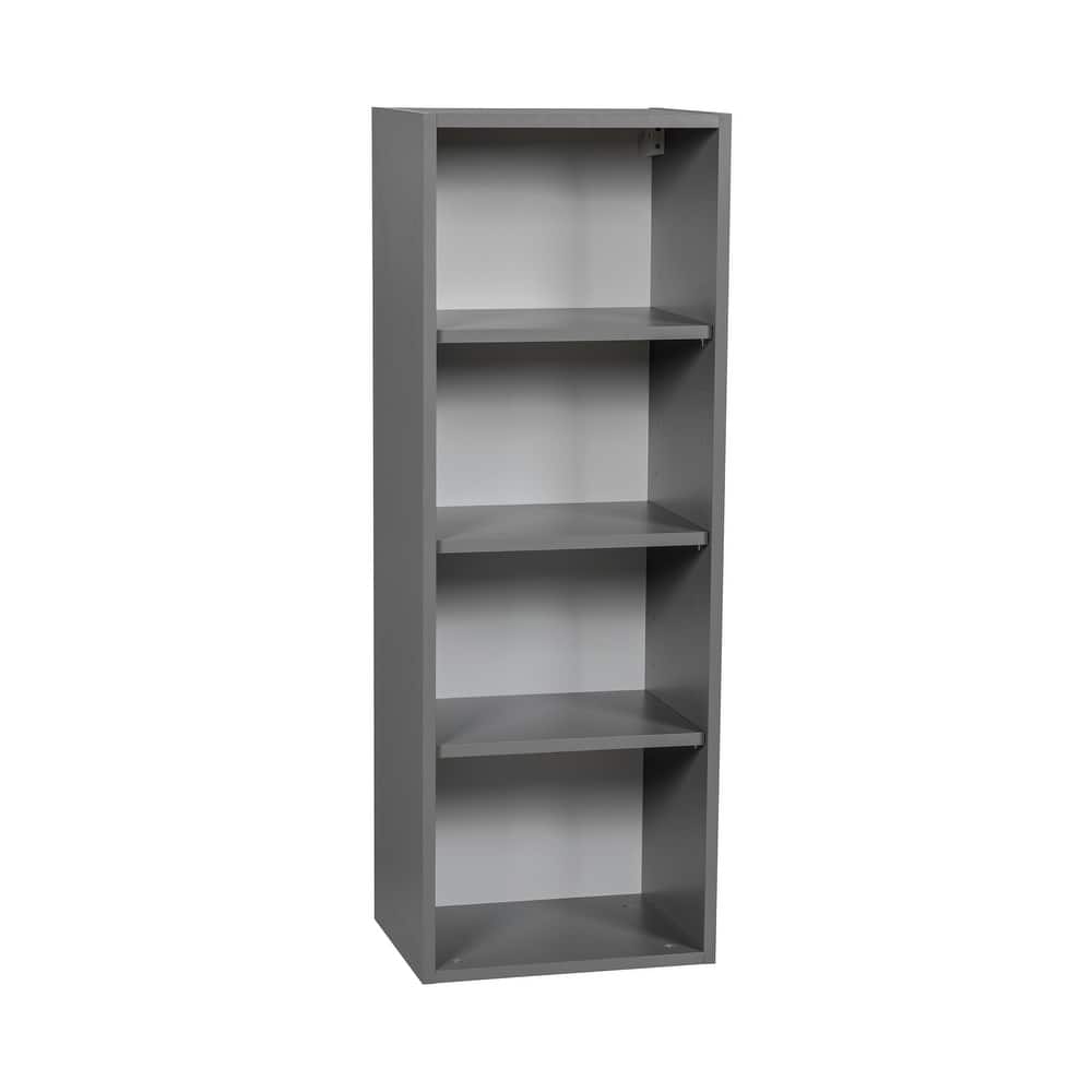 9" x 42" Wall Cabinet-Single Door-Grey - 9 x 42 x 12