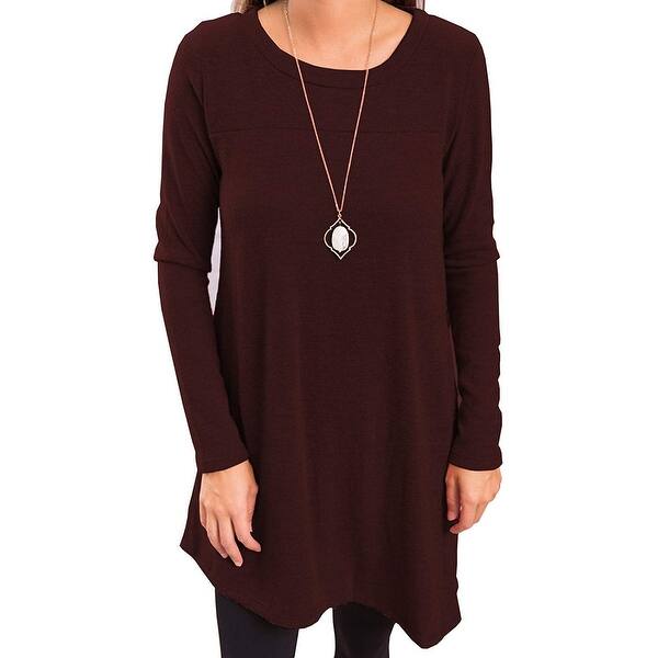 iGENJUN Womens Long Sleeve Button Down Tunic Dresses with Pockets