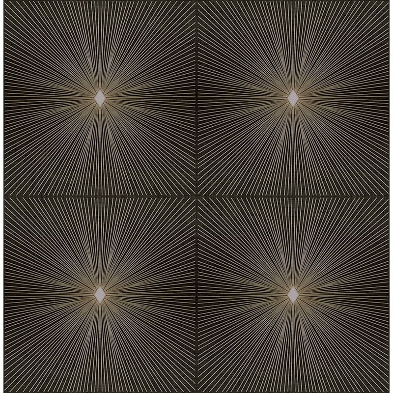 Seabrook Designs Melrose Starburst Unpasted Wallpaper