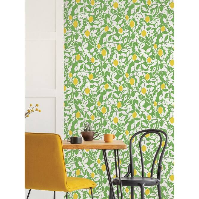 NuWallpaper Green Meyer Peel & Stick Wallpaper