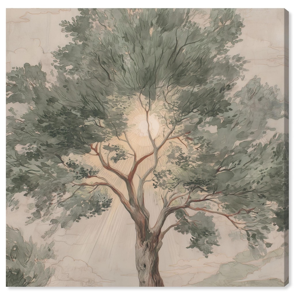 Emanating Branches II Canvas by Art Remedy, Gallery Wrapped