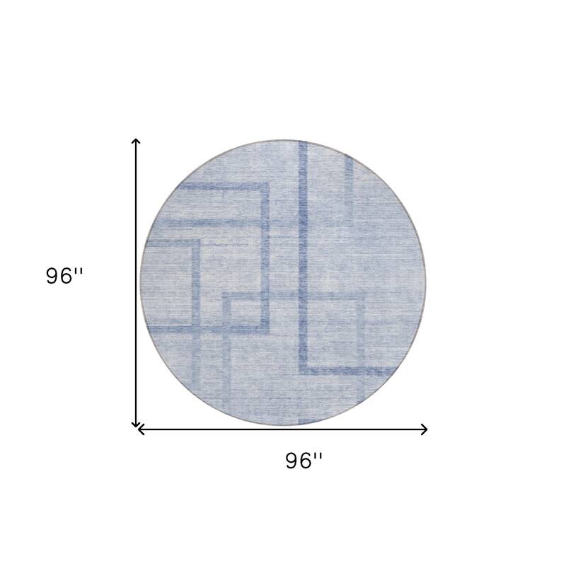HomeRoots Geometric Transitional Rectangle Outdoor Rug