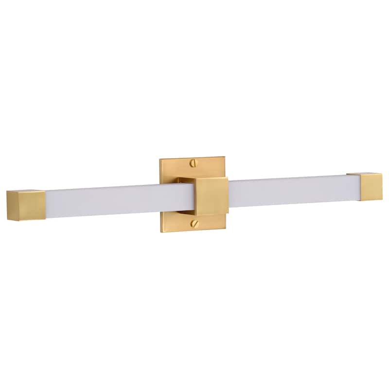 Brightwyn 24 Inch LED Vanity Brushed Brass Finish - Brushed Brass
