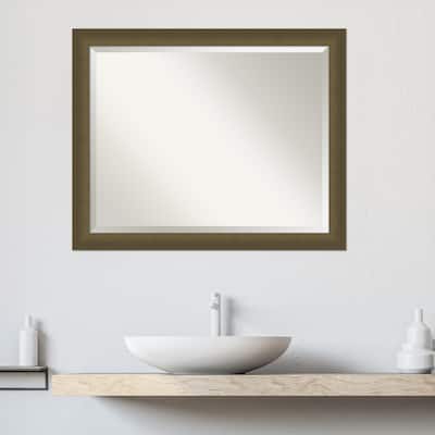 Blaine Narrow Beveled Framed Bathroom Vanity Wall Mirror