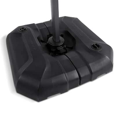 PURPLE LEAF Water & Sand Filled Weighted Patio Umbrella Base 300 Lbs - 39.37in