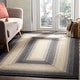 preview thumbnail 5 of 44, SAFAVIEH Handmade Braided Josefa Country Rug 3' x 5' - Black/Grey - Rectangle