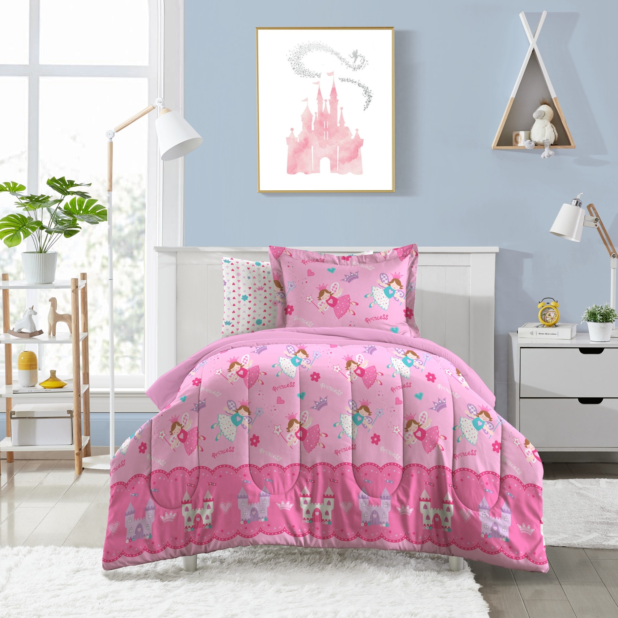https://ak1.ostkcdn.com/images/products/is/images/direct/0f431b9b1ff4ef3785d27bdc2b9bc2b4b72c7b37/Dream-Factory-Magical-Princess-4-piece-Toddler-Comforter-Set.jpg