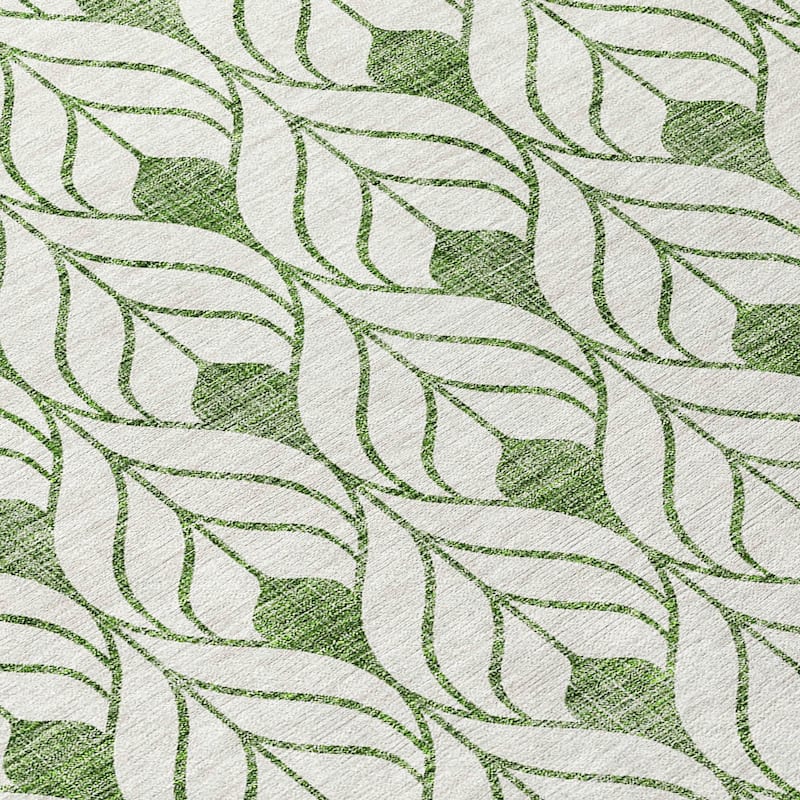 Machine Washable Indoor/ Outdoor Chantille Contempoary Geo Rug